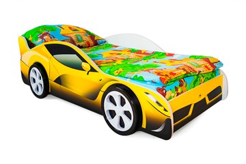 Детская кровать-машина Ferrari в Кургане