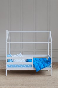 Детская кровать Домик, цвет белый в Шадринске
