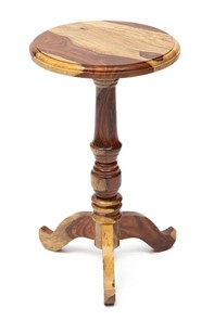 Столик кофейный Бомбей - 0237 палисандр, 35*35*60, натуральный (natural) арт.10046 в Кургане