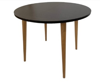 Кухонный стол круглый Creo-line Венге 90*90 см ЛДСП в Кургане