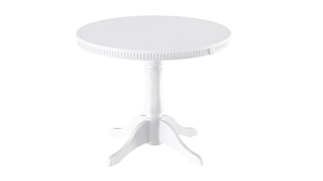 Кухонный стол раздвижной Орландо Т1, цвет Белый матовый (Б-111.02.1) в Шадринске