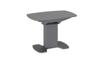 Раздвижной стол Портофино (СМ(ТД)-105.01.11(1)), цвет Серое/Стекло серое матовое LUX в Шадринске