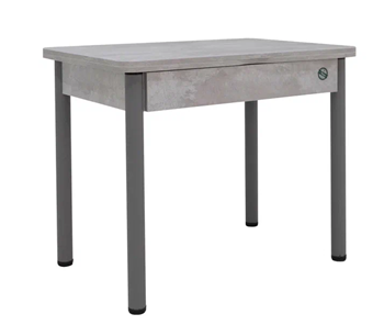 Маленький кухонный стол Прайм-3Р, Цемент светлый в Кургане