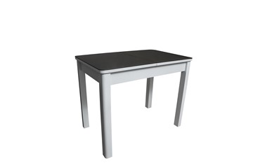 Маленький обеденный стол Айсберг-1СТ белое-черное в Кургане