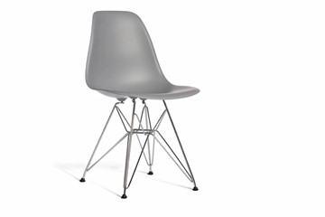 Обеденный стул derstuhl DSL 110 Chrom (темно-серый) в Шадринске