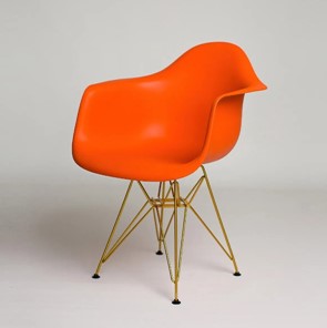 Обеденный стул derstuhl DSL 330 Gold (Оранжевый) в Шадринске