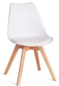 Обеденный стул TULIP (mod. 73-1) 47,5х55х80 белый арт.20220 в Кургане