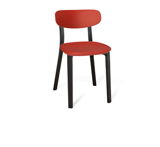 Кухонный стул SHT-ST85-2/SB85-2/S85 (красный/черный) в Шадринске