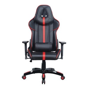 Офисное кресло Brabix GT Carbon GM-120 (две подушки, экокожа, черное/красное) 531931 в Шадринске