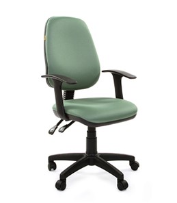 Кресло CHAIRMAN 661 Ткань стандарт 15-158 зеленая в Шадринске