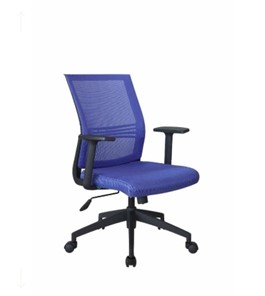 Офисное кресло Riva Chair 668, Цвет синий в Шадринске