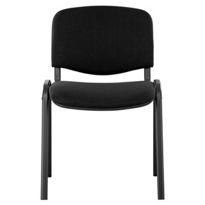 Офисный стул Brabix Iso CF-005 (черный каркас, ткань черная) в Кургане