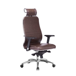 Офисное кресло Samurai KL-3.04, темно-коричневый в Кургане