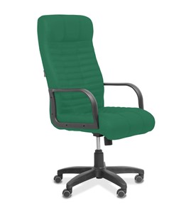 Кресло в офис Атлант, ткань TW / зеленая в Шадринске