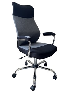 Кресло компьютерное C168 черный/серый в Шадринске