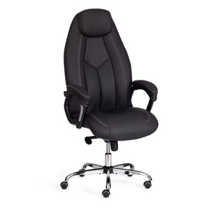 Офисное кресло BOSS Lux, кож/зам, черный, арт.21151 в Шадринске