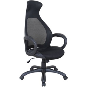 Офисное кресло Brabix Premium Genesis EX-517 (пластик черный, ткань/экокожа/сетка черная)   531574 в Шадринске