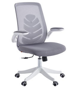 Кресло офисное CHAIRMAN 565, сетчатый акрил серый / полиэстер серый в Кургане