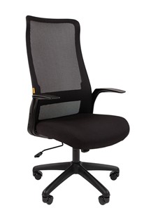 Офисное кресло CHAIRMAN 573, черное в Шадринске