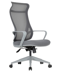 Кресло офисное CHAIRMAN 577, сетчатый акрил серый / полиэстер серый в Кургане