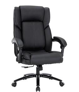 Кресло компьютерное CHAIRMAN CH415 эко кожа черная в Шадринске