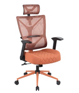 Офисное кресло CHAIRMAN CH566 сетчатый акрил оранжевый / полиэстер оранжевый в Шадринске