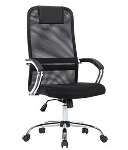 Кресло офисное CHAIRMAN CH612 Сетчатый акрил / Ткань стандарт / Экокожа, черный в Кургане