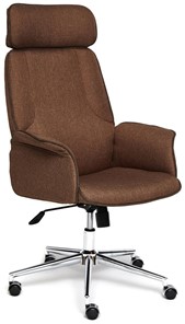 Офисное кресло CHARM ткань, коричневый/коричневый , F25/ЗМ7-147 арт.13340 в Шадринске