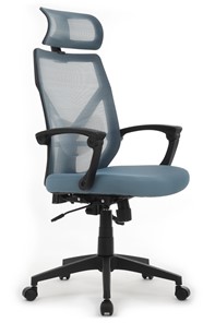 Кресло офисное Design OLIVER W-203 AC, Синий в Шадринске