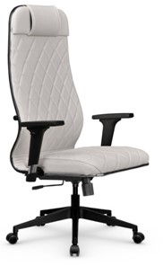 Офисное кресло Мetta L 1m 40M/2D Infinity Easy Clean (MPES) топган, нижняя часть 17832 белый в Шадринске
