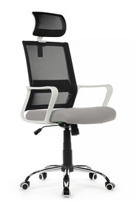Офисное кресло Riva RCH 1029HW, серый/черный в Кургане