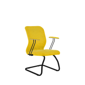 Кресло офисное SU-Mr-4/подл.079/осн.008 желтый в Шадринске
