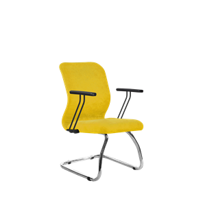 Кресло офисное SU-Mr-4/подл.109/осн.007 желтый в Шадринске