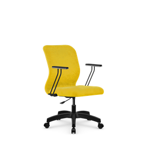 Компьютерное кресло SU-Mr-4/подл.110/осн.005 желтый в Шадринске