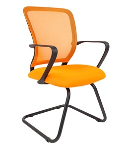 Кресло компьютерное CHAIRMAN 698V Сетка TW (оранжевый) в Шадринске