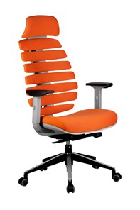 Кресло Riva Chair SHARK (Оранжевый/серый) в Шадринске