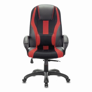 Компьютерное кресло Brabix Premium Rapid GM-102 (экокожа/ткань, черное/красное) 532107 в Шадринске
