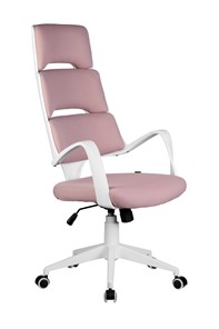 Кресло офисное Riva Chair SAKURA (Розовый/белый) в Кургане