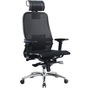 Офисное кресло Метта Samurai S-3.04, черный плюс в Кургане