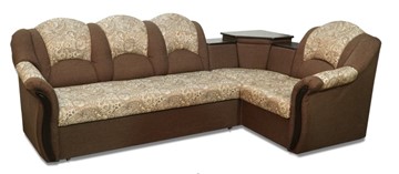 Угловой диван Соня-8 с полкой и креслом в Кургане