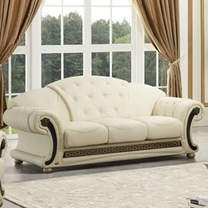 Прямой диван Versace (3-х местный) white в Кургане