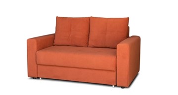 Прямой диван Комфорт 7 1400 ППУ+ЛАТЫ, широкий подлокотник в Кургане