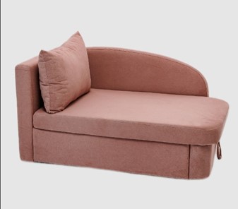 Мягкий диван левый Тедди розовый в Кургане