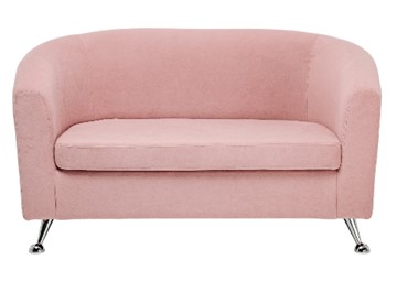 Прямой диван Брамс 2Д розовый в Шадринске