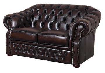 Прямой диван В-128 (2-х местный) brown в Кургане