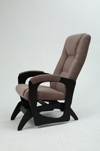 Кресло-качалка Леон маятниковая, ткань AMIGo кофе с молоком 29-Т-КМ в Кургане