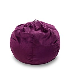 Кресло-мешок Орбита, велюр, фиолетовый в Шадринске