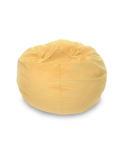 Кресло-мешок КлассМебель Орбита, велюр, лимон в Шадринске