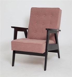 Кресло Ретро (венге / RS 12 - розовый) в Шадринске