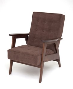 Кресло Элевуд Ретро (темный тон / RS32 - коричневый) в Кургане